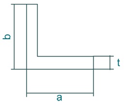 Angle 50x50x1.6 Pearl White Gloss GA078A 6.5m