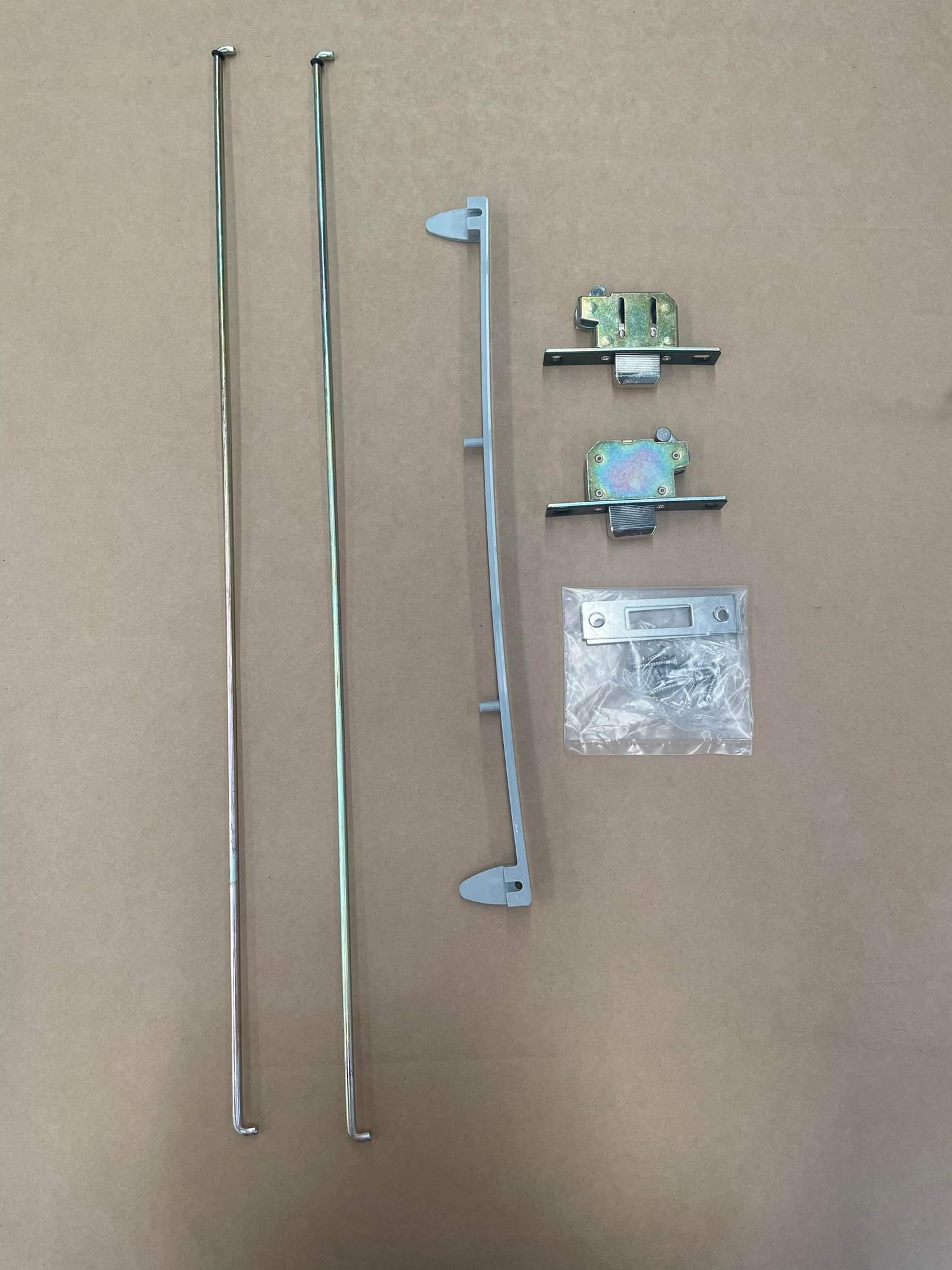 CommandeX Sliding Security Door Triple Lock Kit