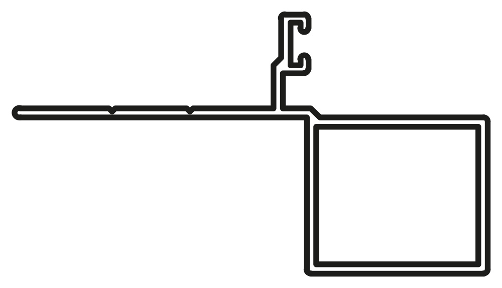 Jamb Adaptor Long Leg Pacific Avenue 5.4m