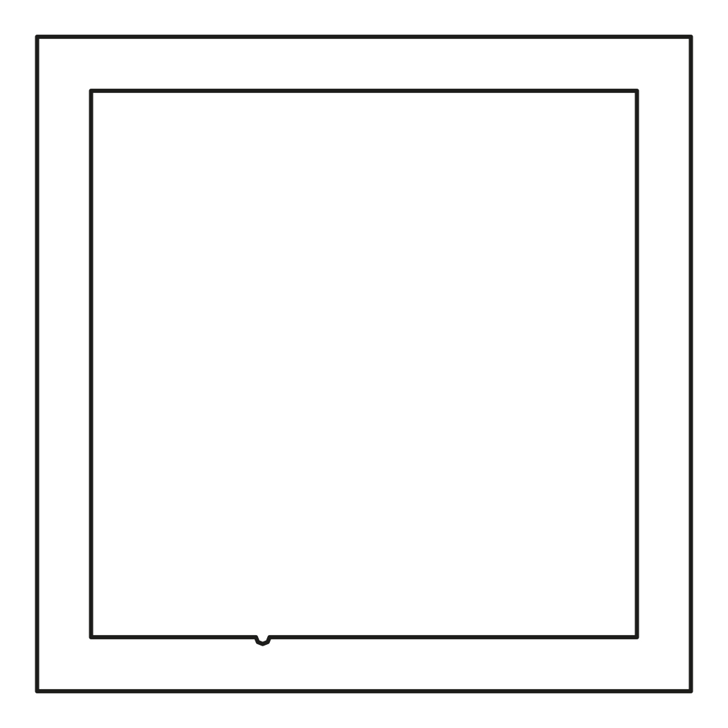 Square Hollow 19x19x1.6 Paperbark Satin GU114A 6.5m